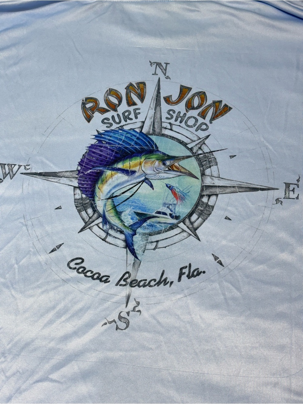 Ron Jon Surf Shop Cocoa Beach Florida Lightweight Hoodie Size Medium